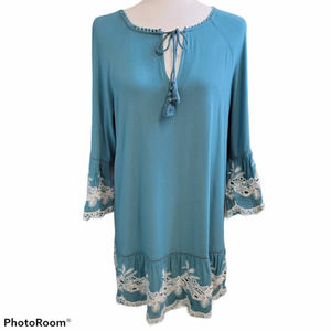 Forever 21 Tunic BOHO Dress or Top Size Large